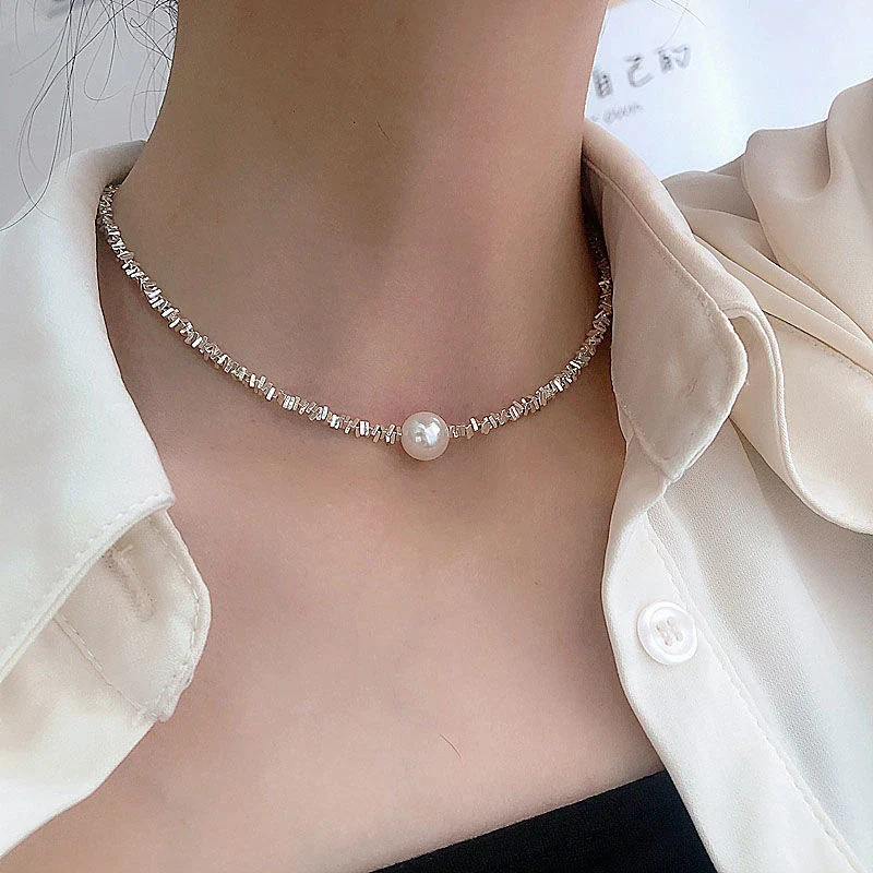Elegant pärlhalsband