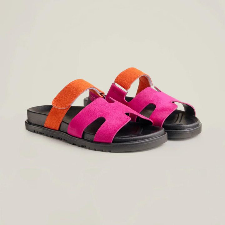 Sandaler Rom® – Orange / Rosa