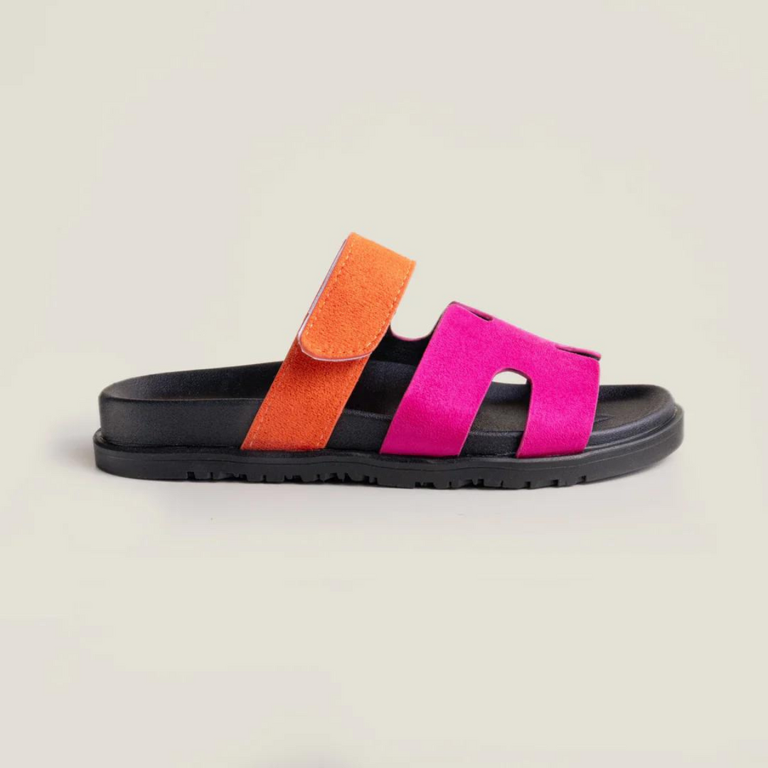 Sandaler Rom® – Orange / Rosa
