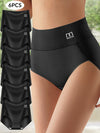 Monica | Set of 6 high-waisted panties