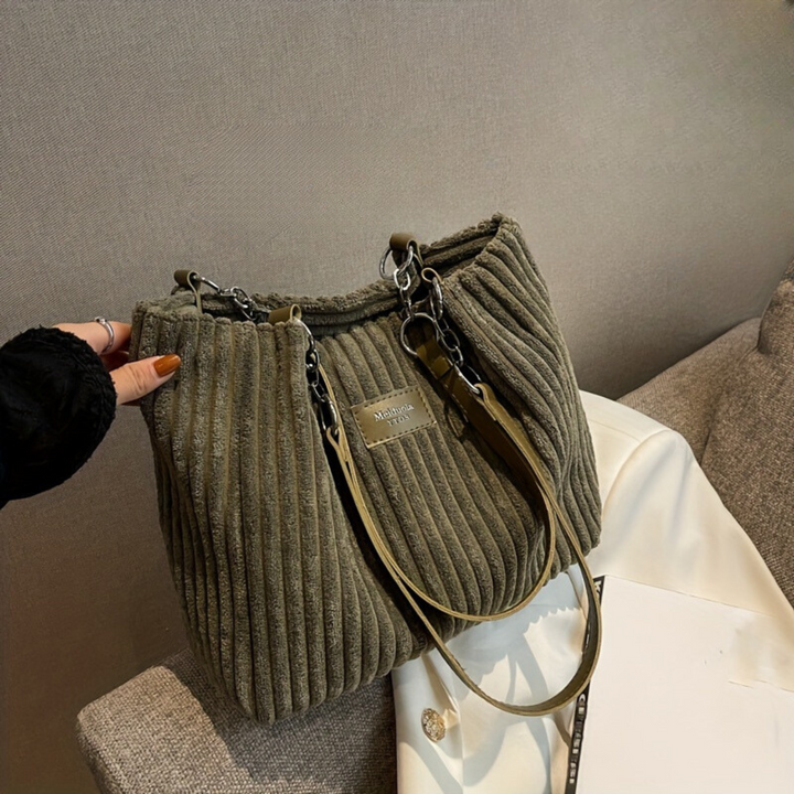 Gio™ - Soft corduroy shoulder bag