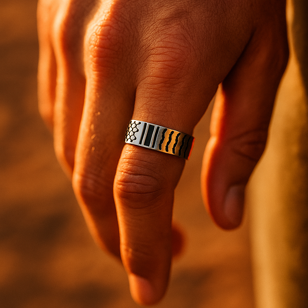 Keffiyeh Ring