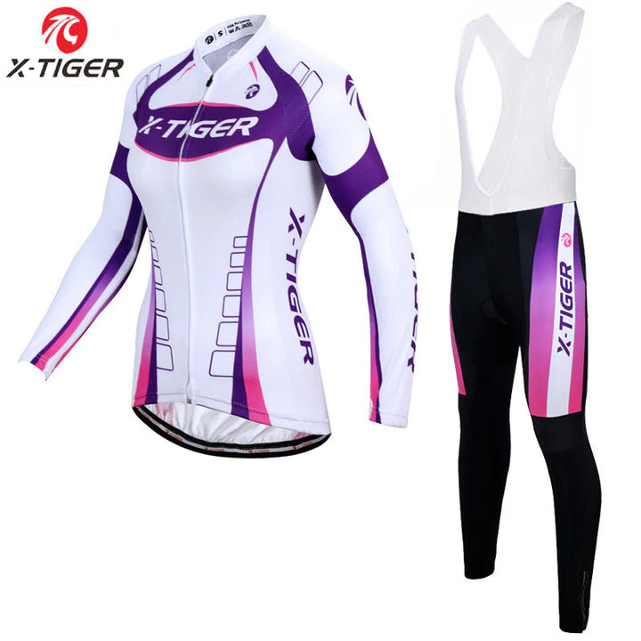 X-Tiger - Ladies long sleeve cycling set