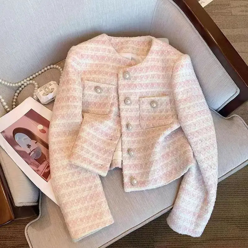 Victoria™ - Elegant Tweed Blazer