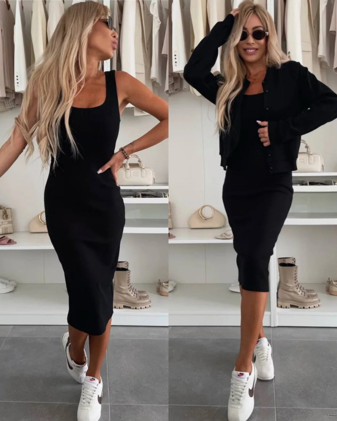 Valerie™ | Cozy Rib Midi & Bomber Set