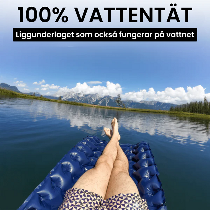 Superlätt och vikbart liggunderlag