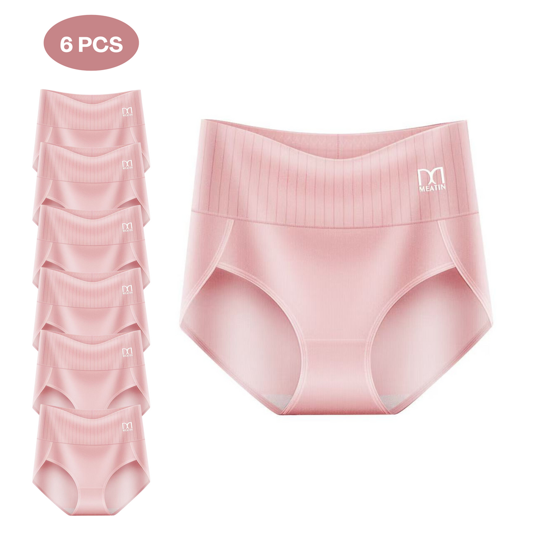Monica | Set of 6 high-waisted panties