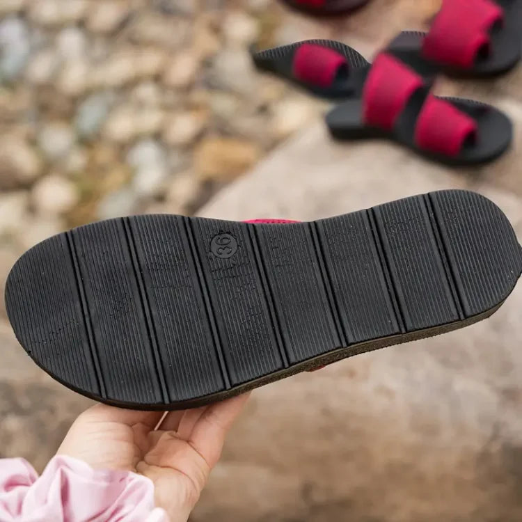 Celia™ | Slip-On Sandals in Perforated Mesh