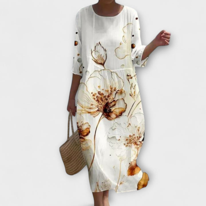 Kylie - Stylish floral maxi dress