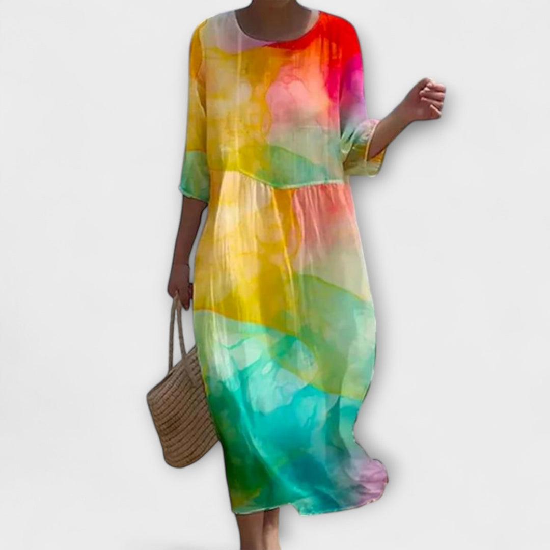 Kylie - Stylish floral maxi dress