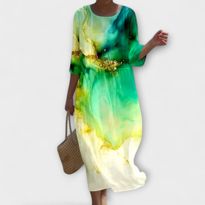 Kylie - Stylish floral maxi dress