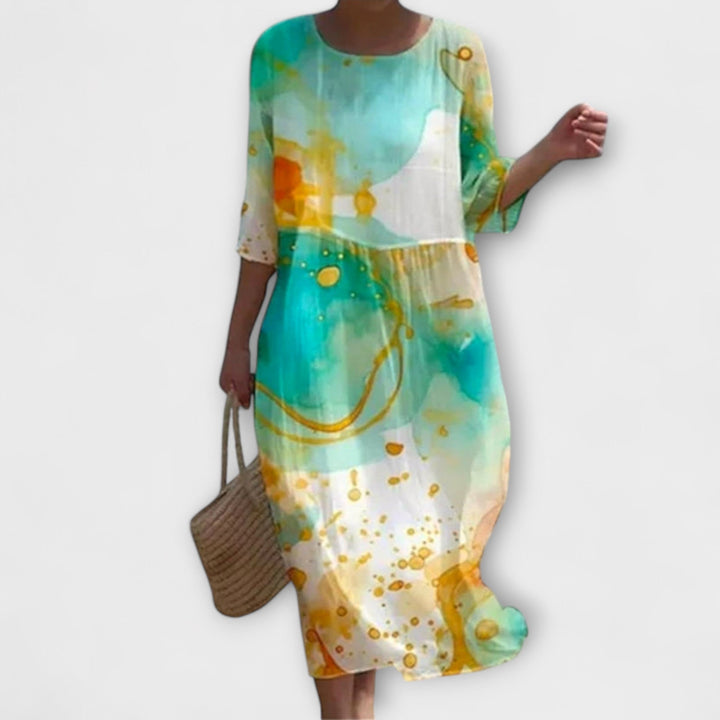 Kylie - Stylish floral maxi dress