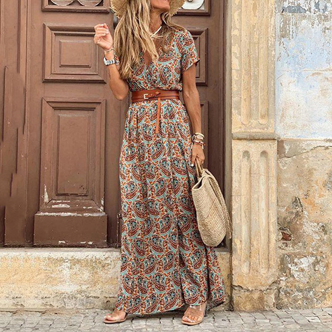 Luz | Elegant och Stilren Klänning i Boho-Stil