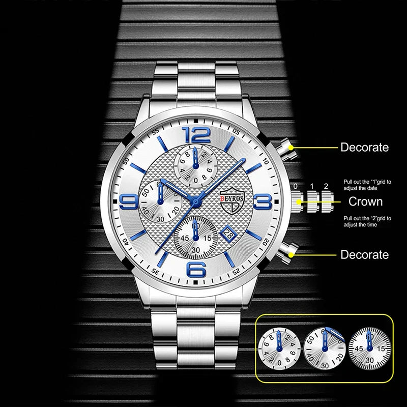 Frank™ | Luxury Business Men's Watch