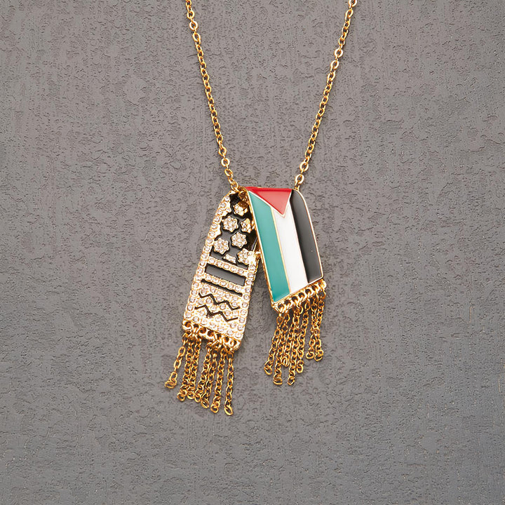 Keffiyeh Necklace