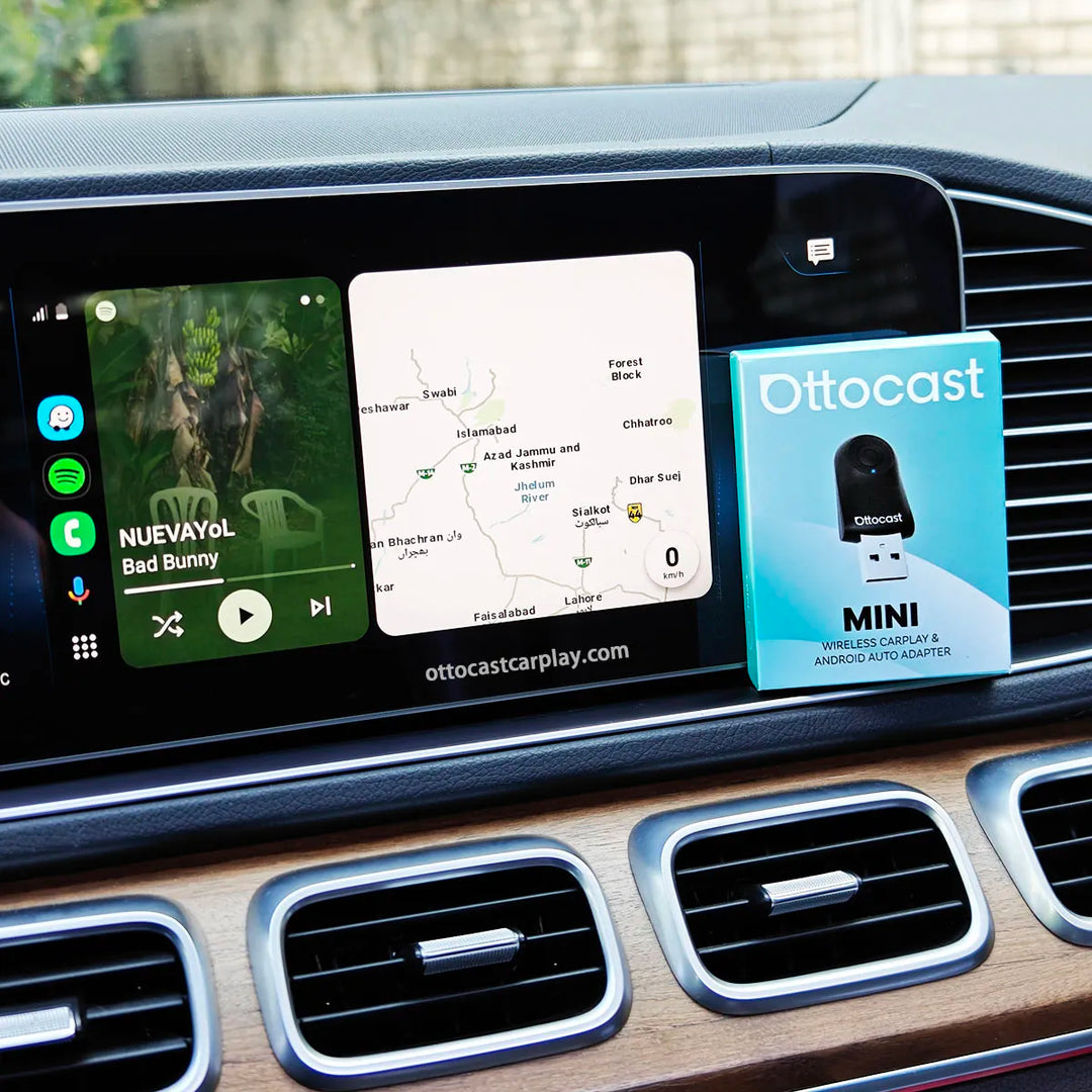 Ottocast Mini – Trådlös CarPlay & Android Auto Adapter 2025