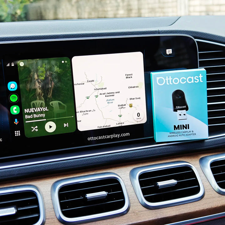 Ottocast Mini – Trådlös CarPlay & Android Auto Adapter 2025