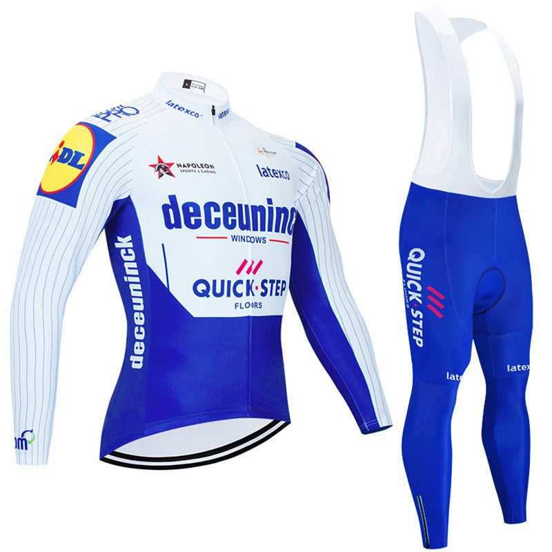 Teams - Pro cyclists with long sleeves