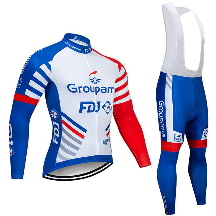 Teams - Pro cyclists with long sleeves