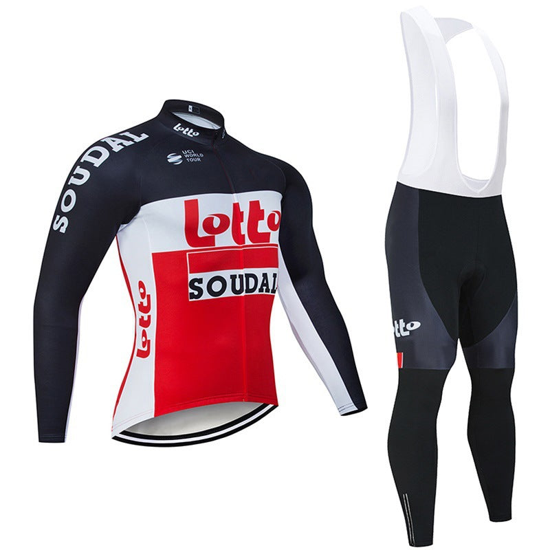 Teams - Pro cyclists with long sleeves