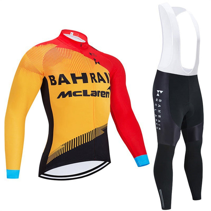 Teams - Pro cyclists with long sleeves
