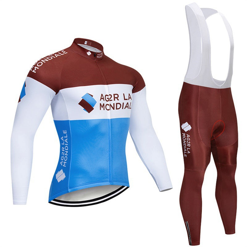 Teams - Pro cyclists with long sleeves