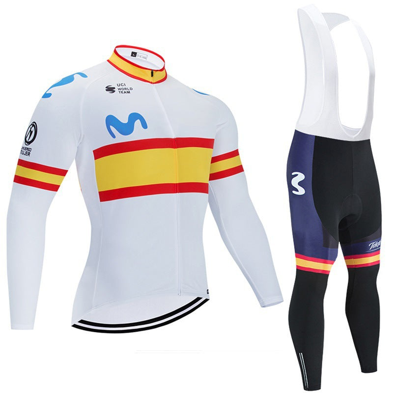 Teams - Pro cyclists with long sleeves