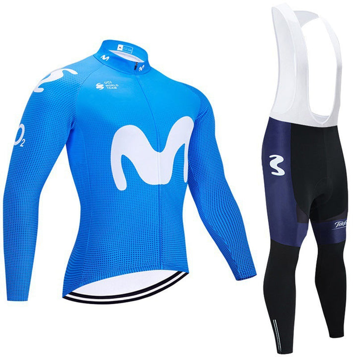 Teams - Pro cyclists with long sleeves