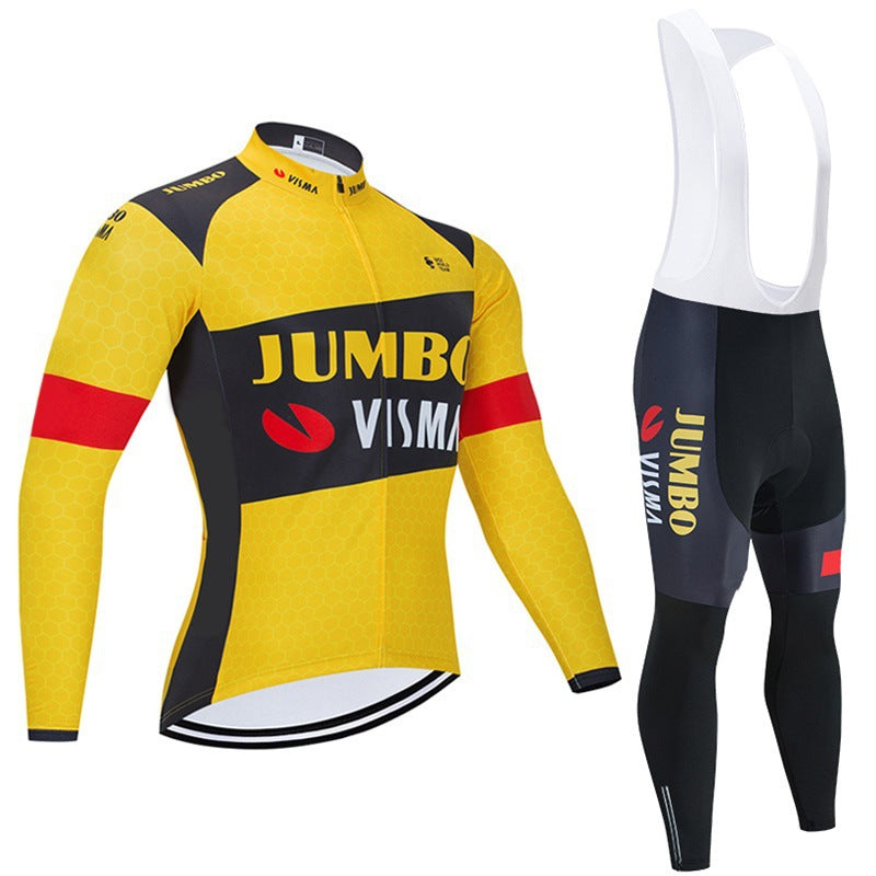 Teams - Pro cyclists with long sleeves