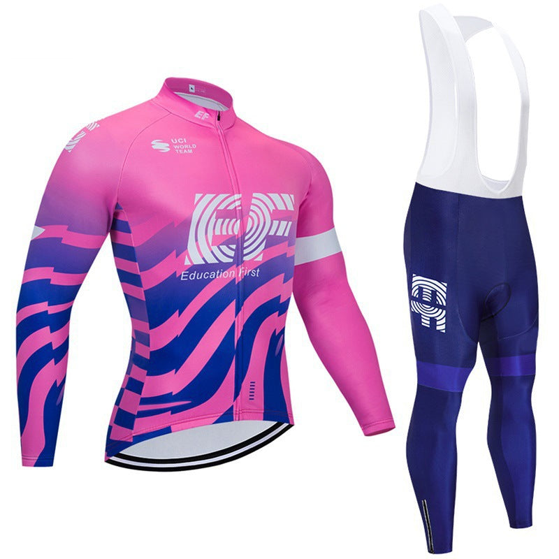 Teams - Pro cyclists with long sleeves