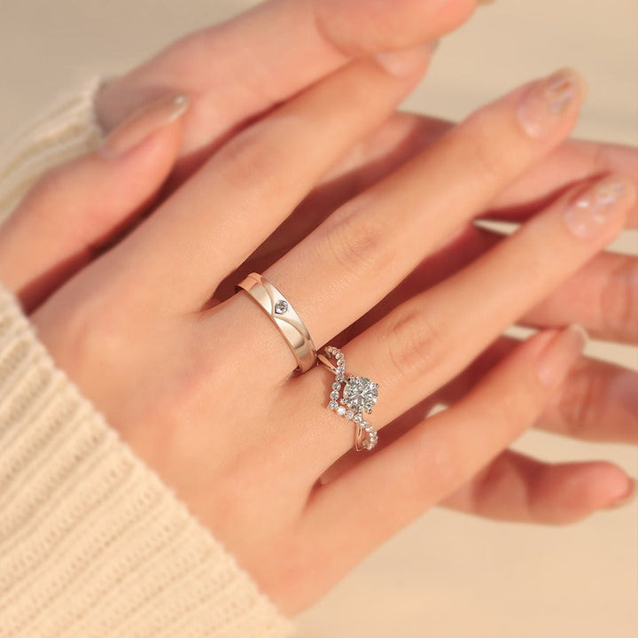 Elric Amora Ringpar i Silver
