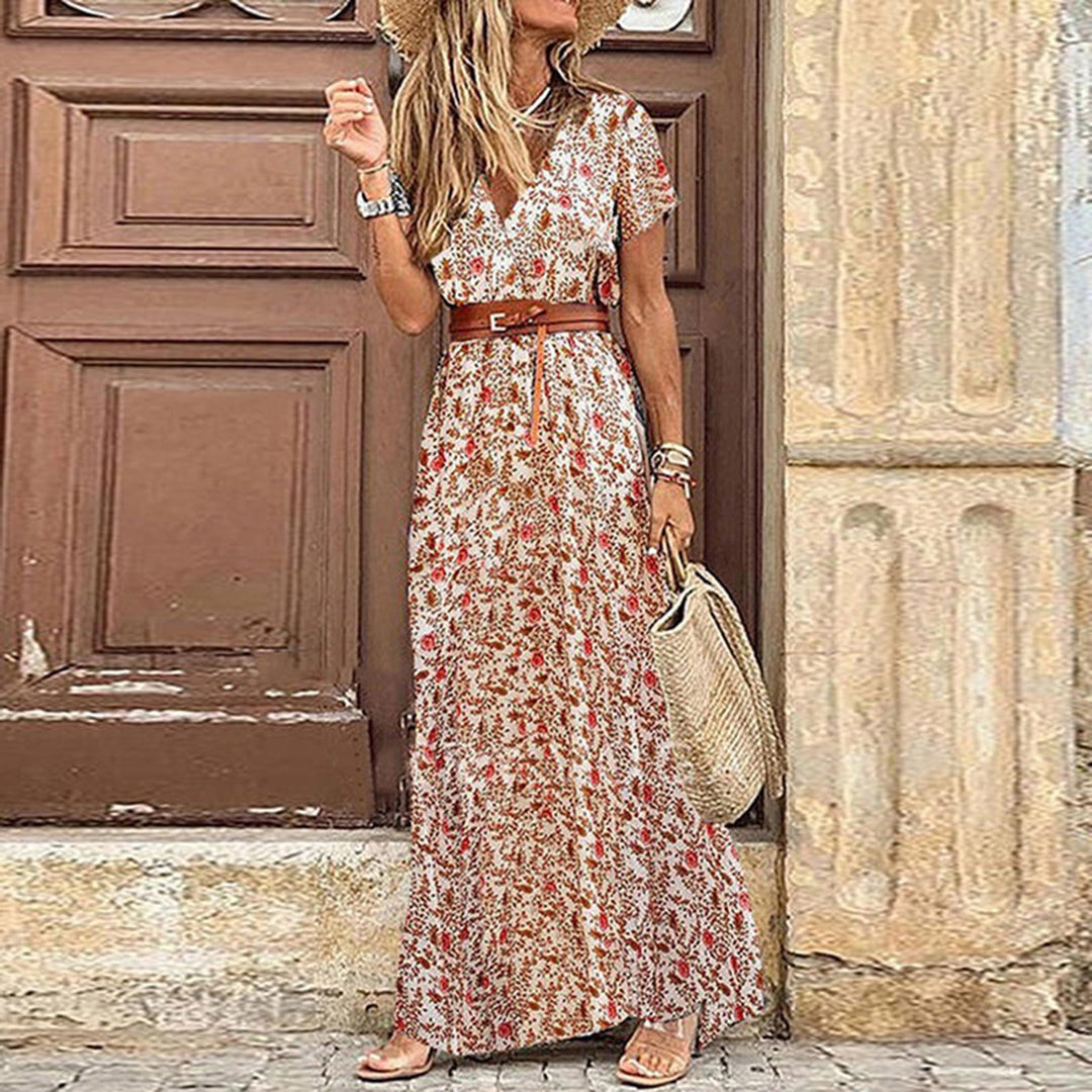 Luz | Elegant och Stilren Klänning i Boho-Stil
