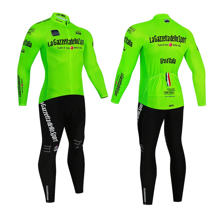 Giro d'Italia - Langarm-Professionelles Radsport-Set