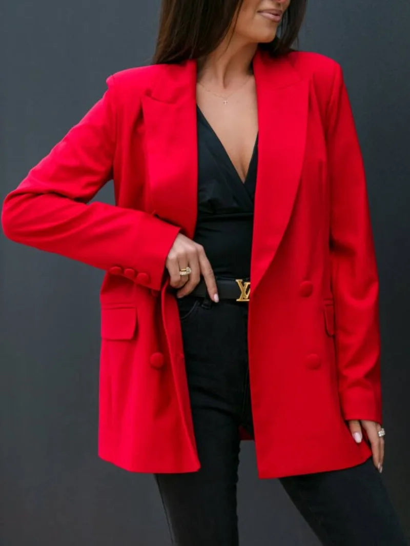 Zoe™ - Chic Double-breasted Blazer