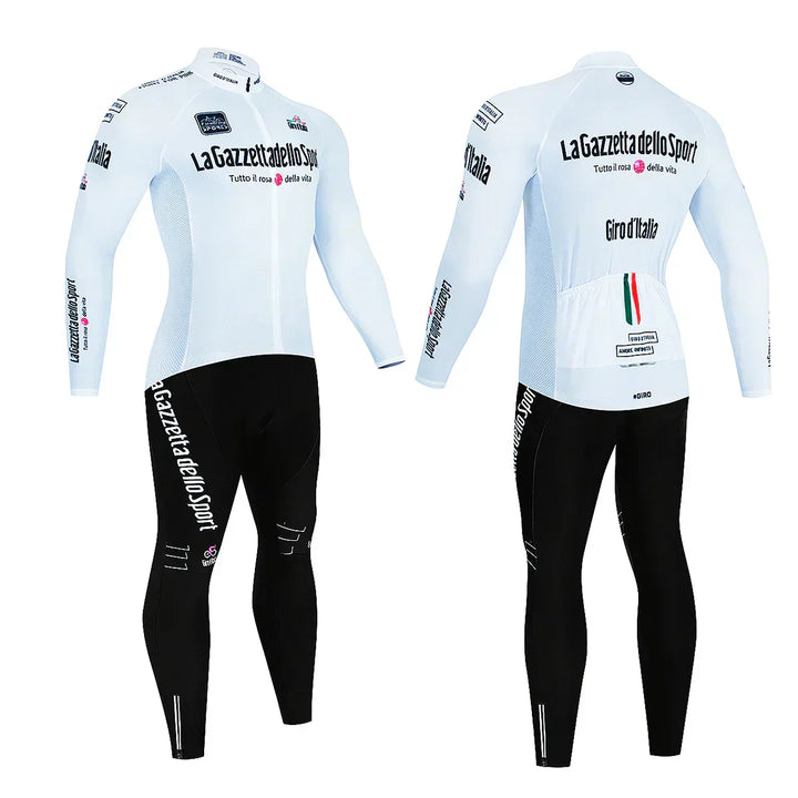 Giro d'Italia - Langarm-Professionelles Radsport-Set