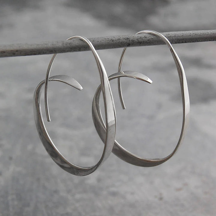 Spiralformade Örhängen