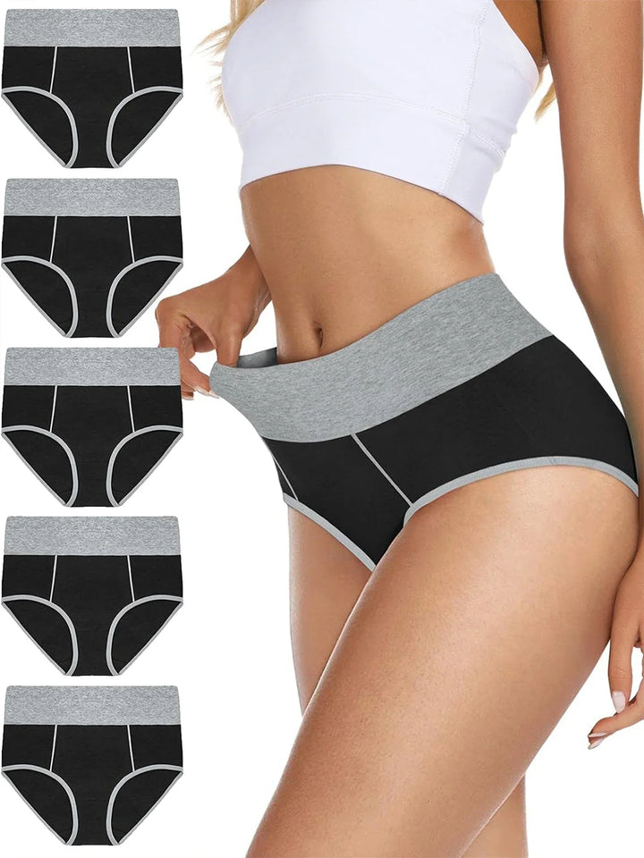 MARINE™ | Comfort Fit High-Waist Panty Set (5 pcs)