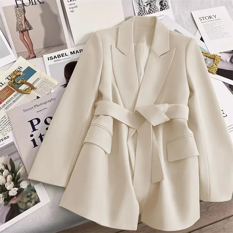Lily™ - Trendy Lace-up Blazer