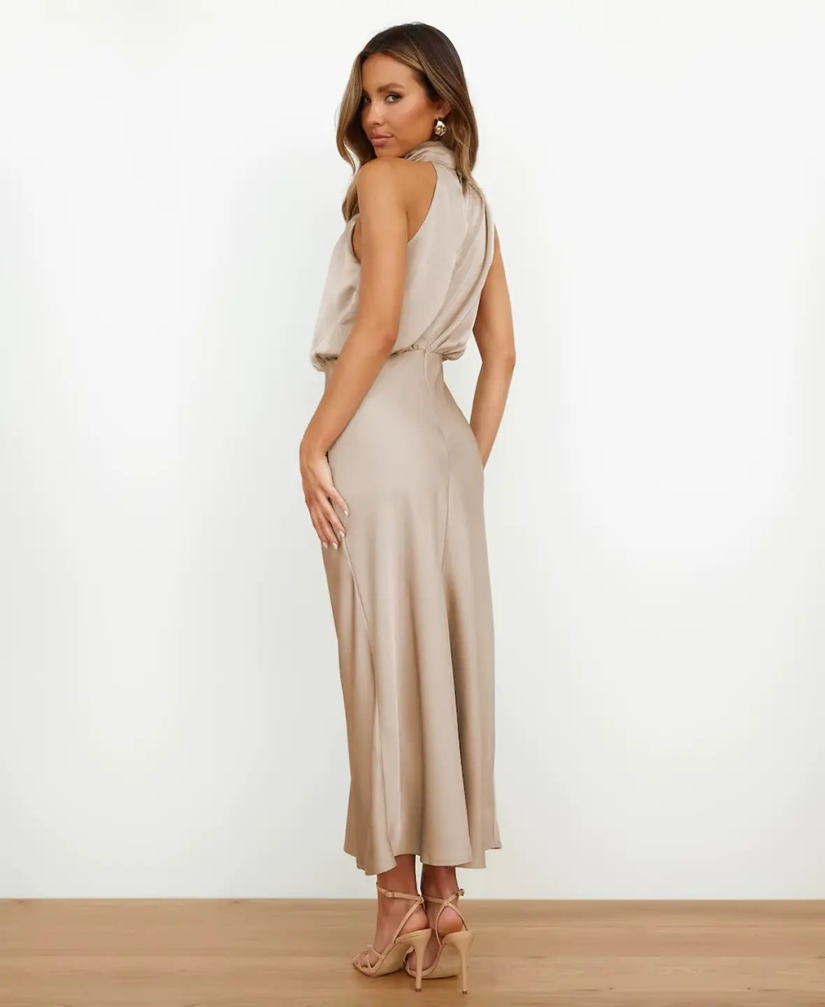 The Isla Satin Dress
