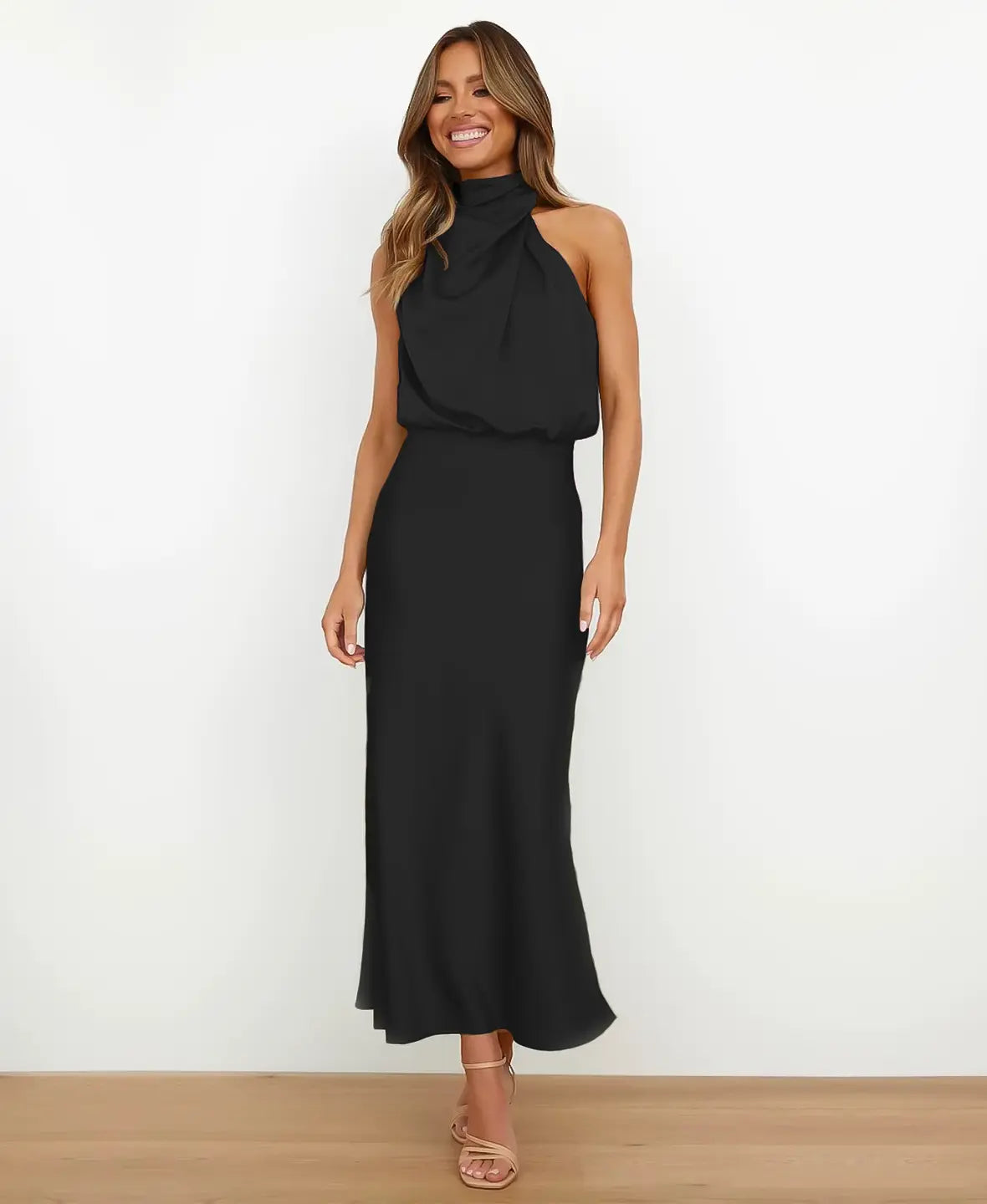 The Isla Satin Dress