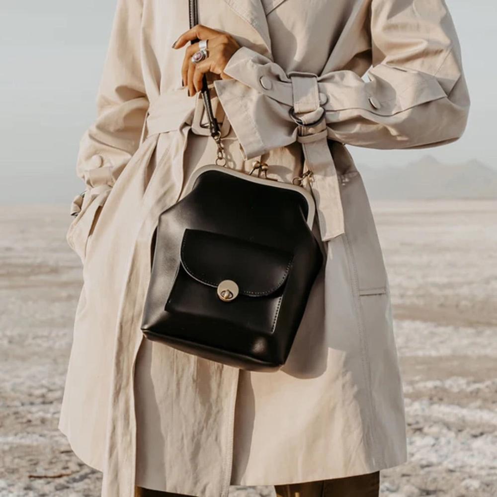 Grace™ – Retrochic väska med lockstängning