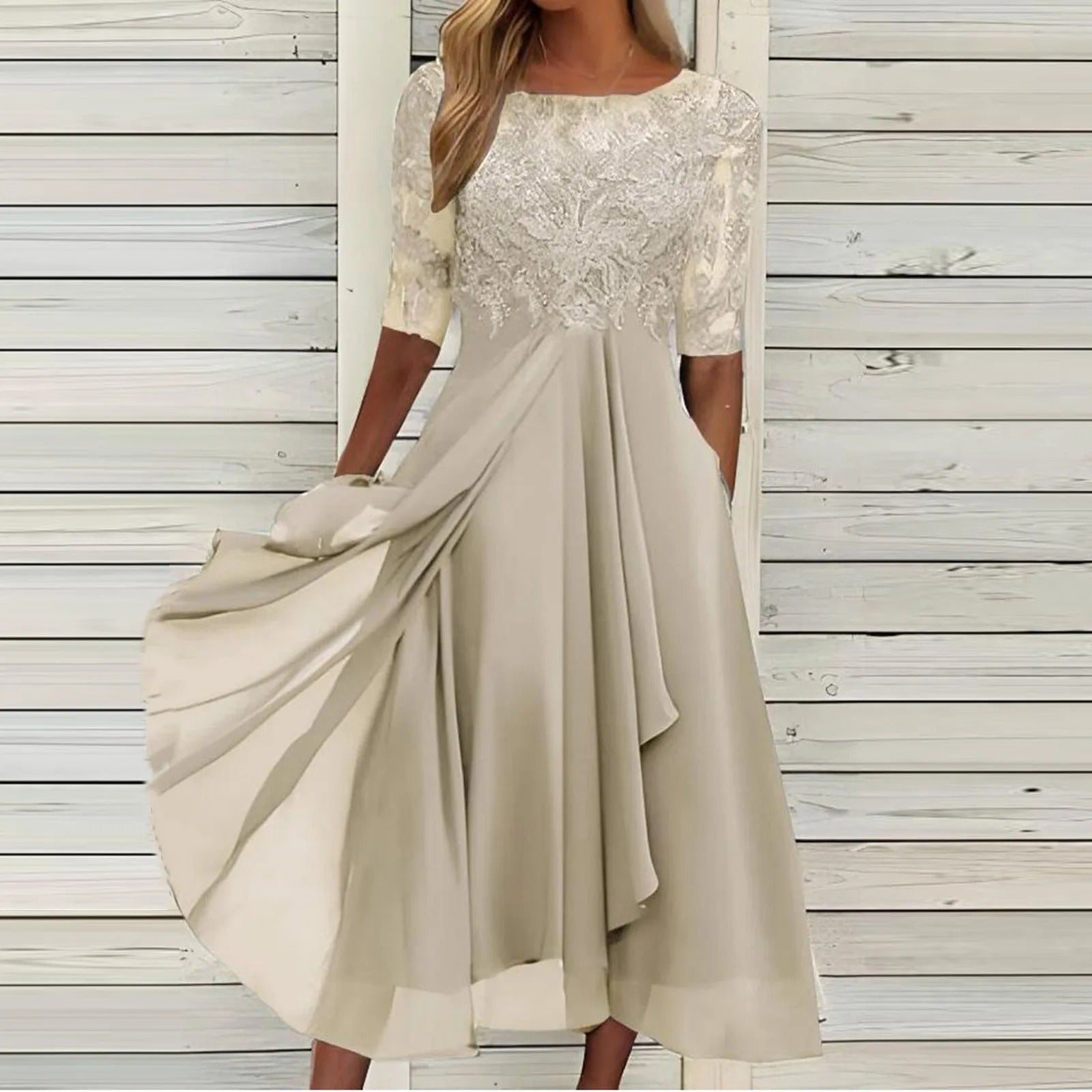 Monica™ | Elegant lace dress