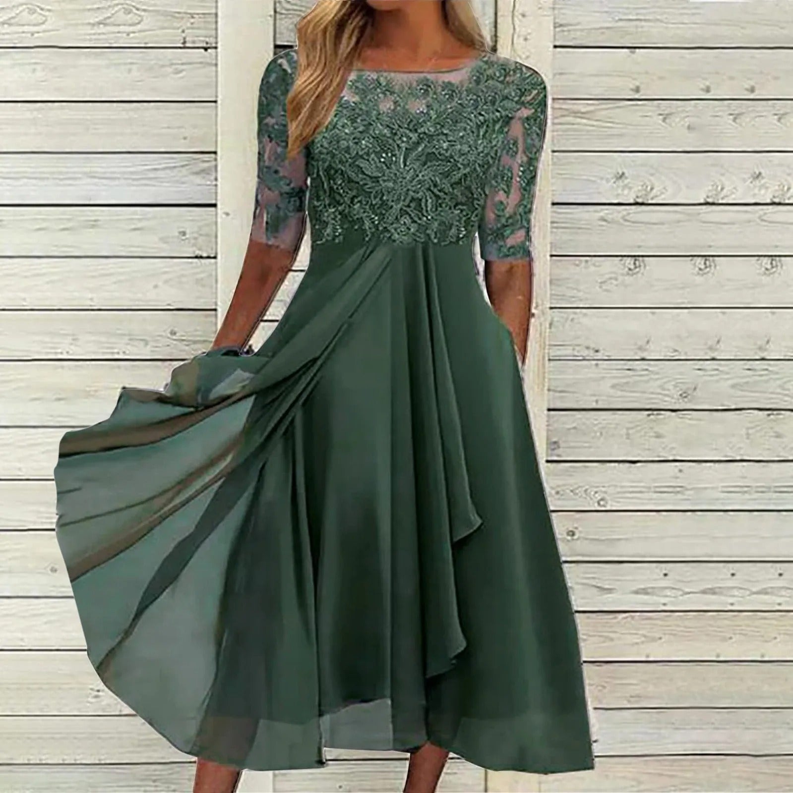 Monica™ | Elegant lace dress