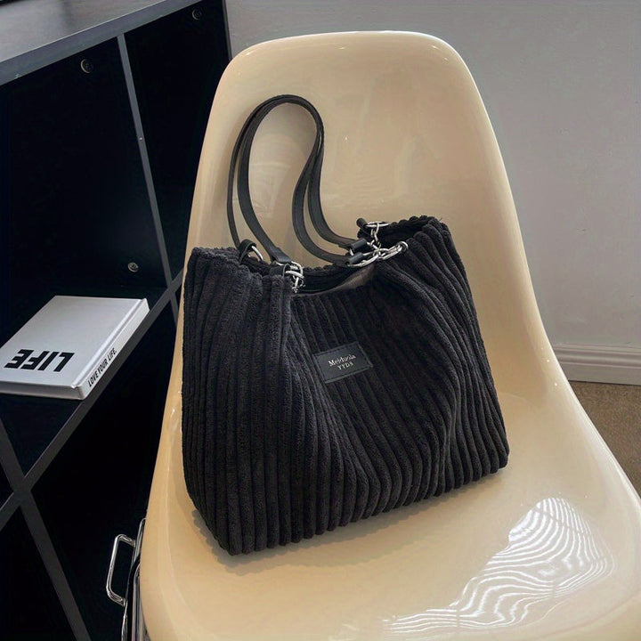 Gio™ - Soft corduroy shoulder bag