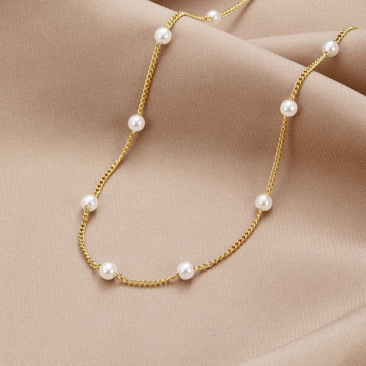 Ren Pärl Halsband