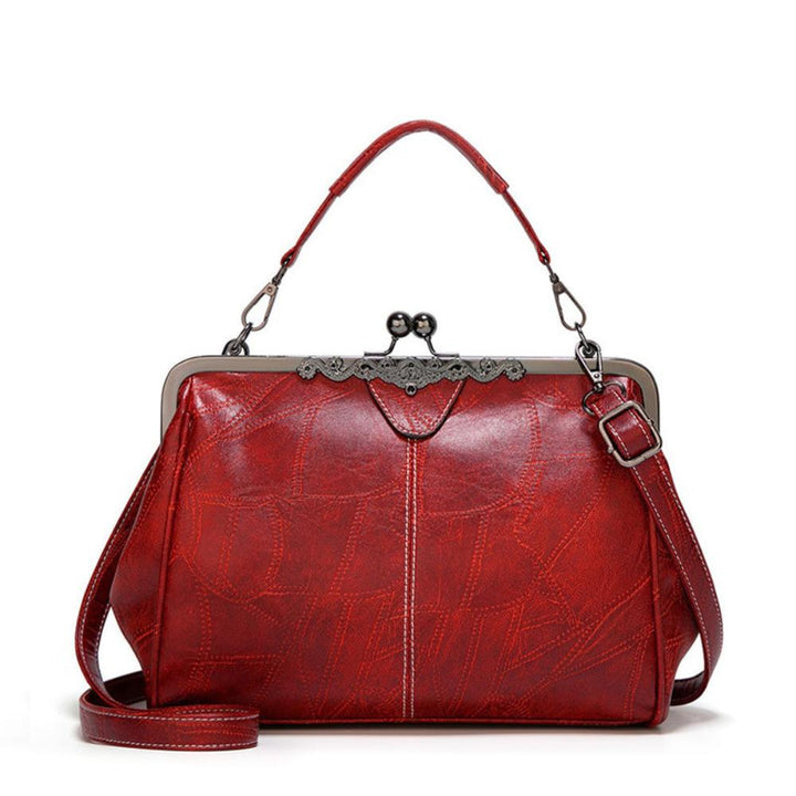 Sac à main vintage à fermeture à baiser