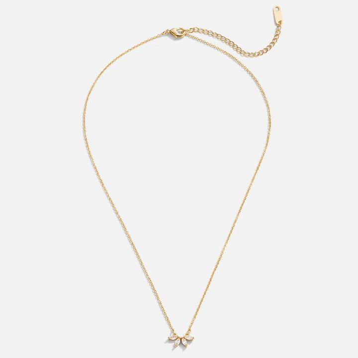 Omelia Kristallblad Halsband