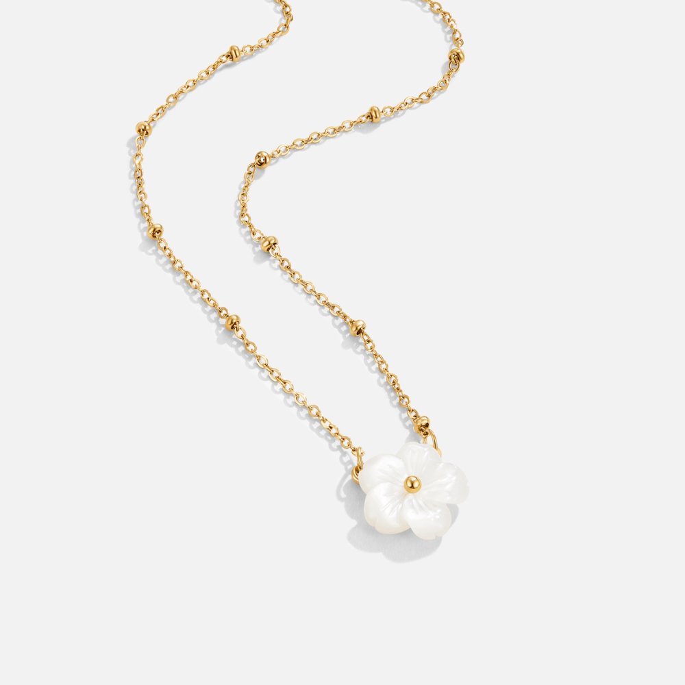 Storslagen Blomma Halsband