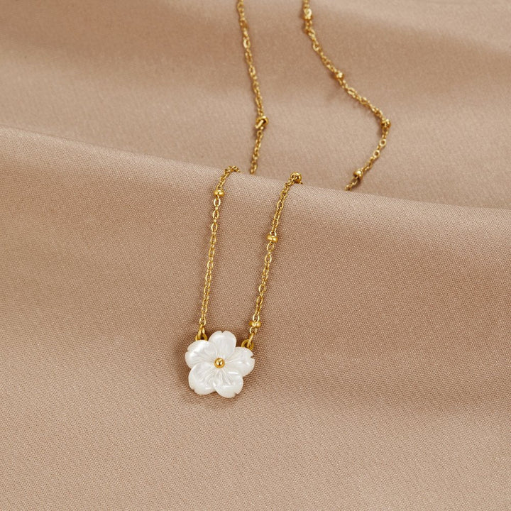 Storslagen Blomma Halsband